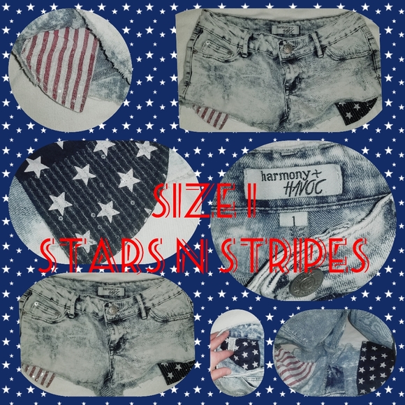 Memorial day!! American shorts size 1 - Picture 1 of 1